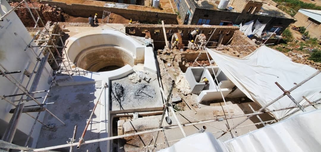 استمرار أعمال الترميم الأثري للمرحلة الثالثة في المدرسة المنصورية - صورة إضافية 2